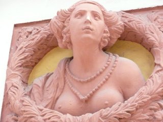 Plastik am Alten Schloss in Bayreuth Plastik am Alten Schloss in Bayreuth