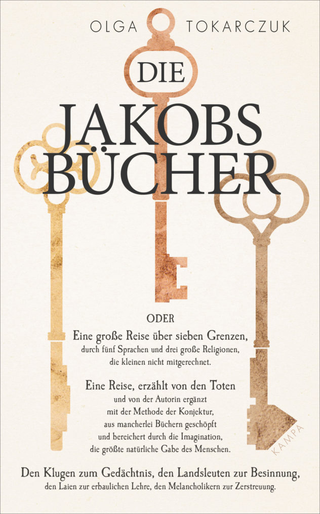 OLGA TOKARCZUK - Die Jakobsbücher ©KampaVerlag